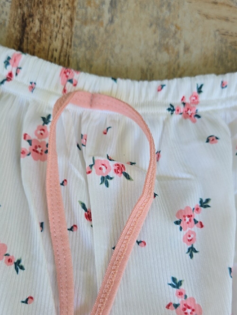 Pink Lace-Trim Cami & Floral White Shorts Sleep Set - Picture 10 of 15